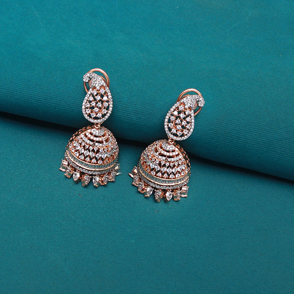 Arina CZ Designer Jhumkas