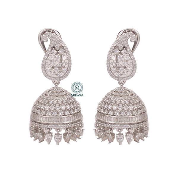 Arina CZ Designer Jhumkas