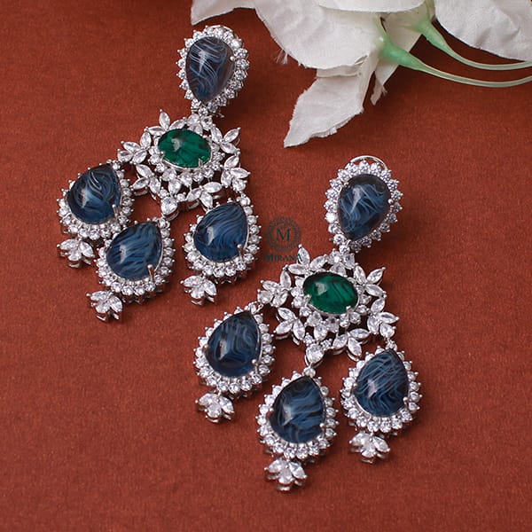 Jyla CZ Designer Earrings