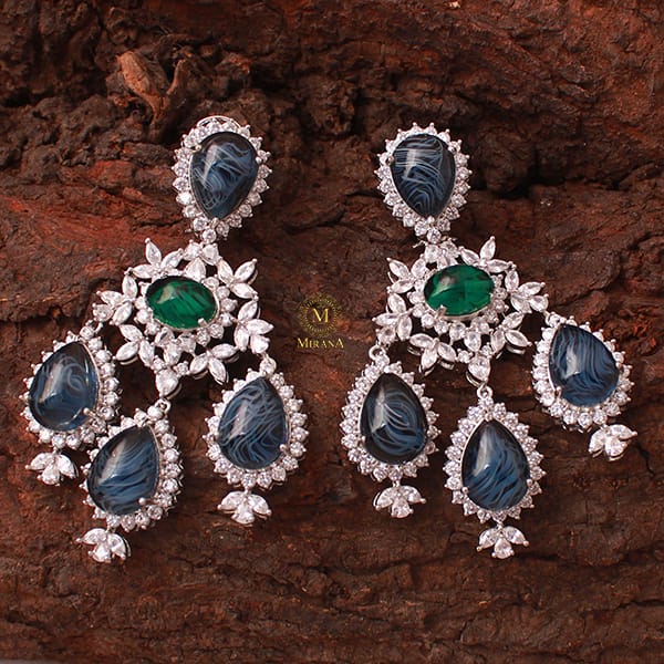 Jyla CZ Designer Earrings