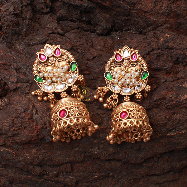 Nandini Antique Designer Jhumkas