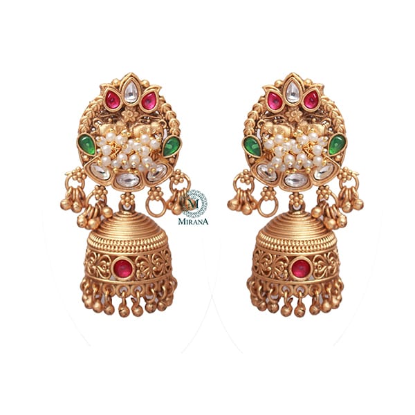 Nandini Antique Designer Jhumkas