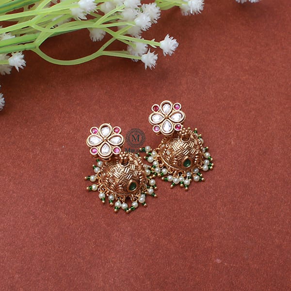 Gitashi Antique Designer Jhumkas