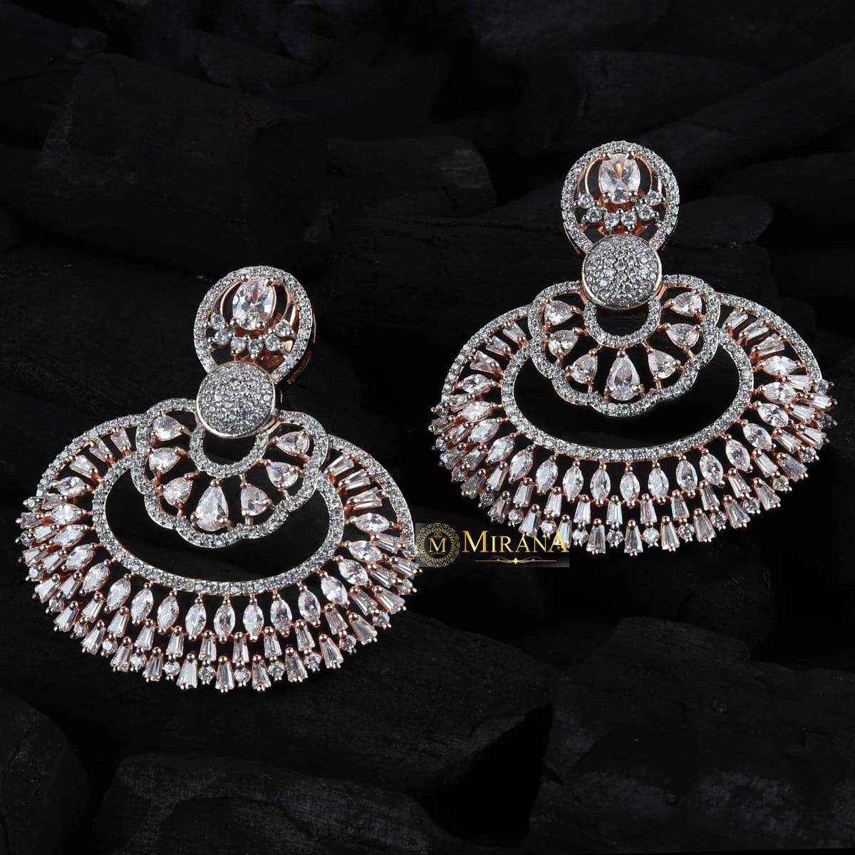 Amazing Baguette Designed Earrings