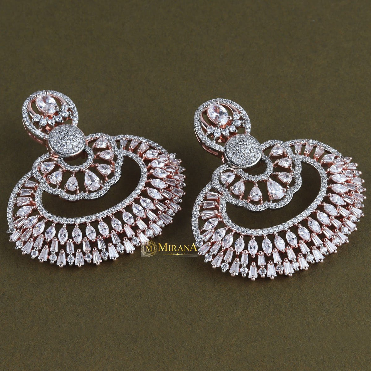 Amazing Baguette Designed Earrings