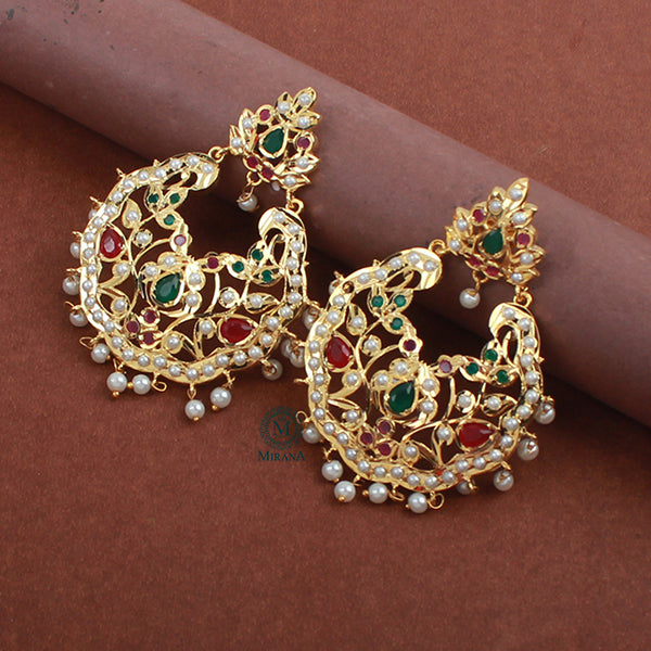 Meera Jadau Designer Earrings