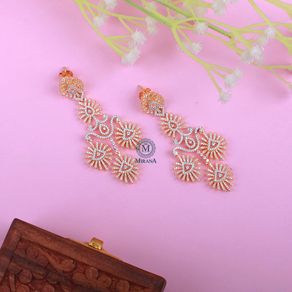 Amelia CZ Designer Earrings