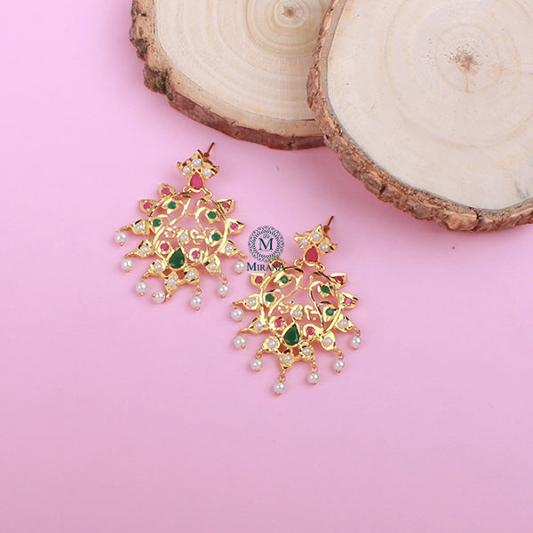 Harshita Jadau Designer Earrings