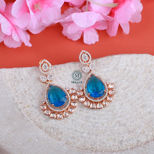 Mira Polki Designer Earrings