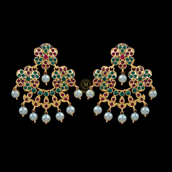 Purna Jadau Designer Earrings