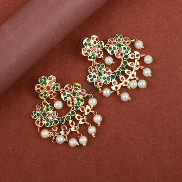 Purna Jadau Designer Earrings