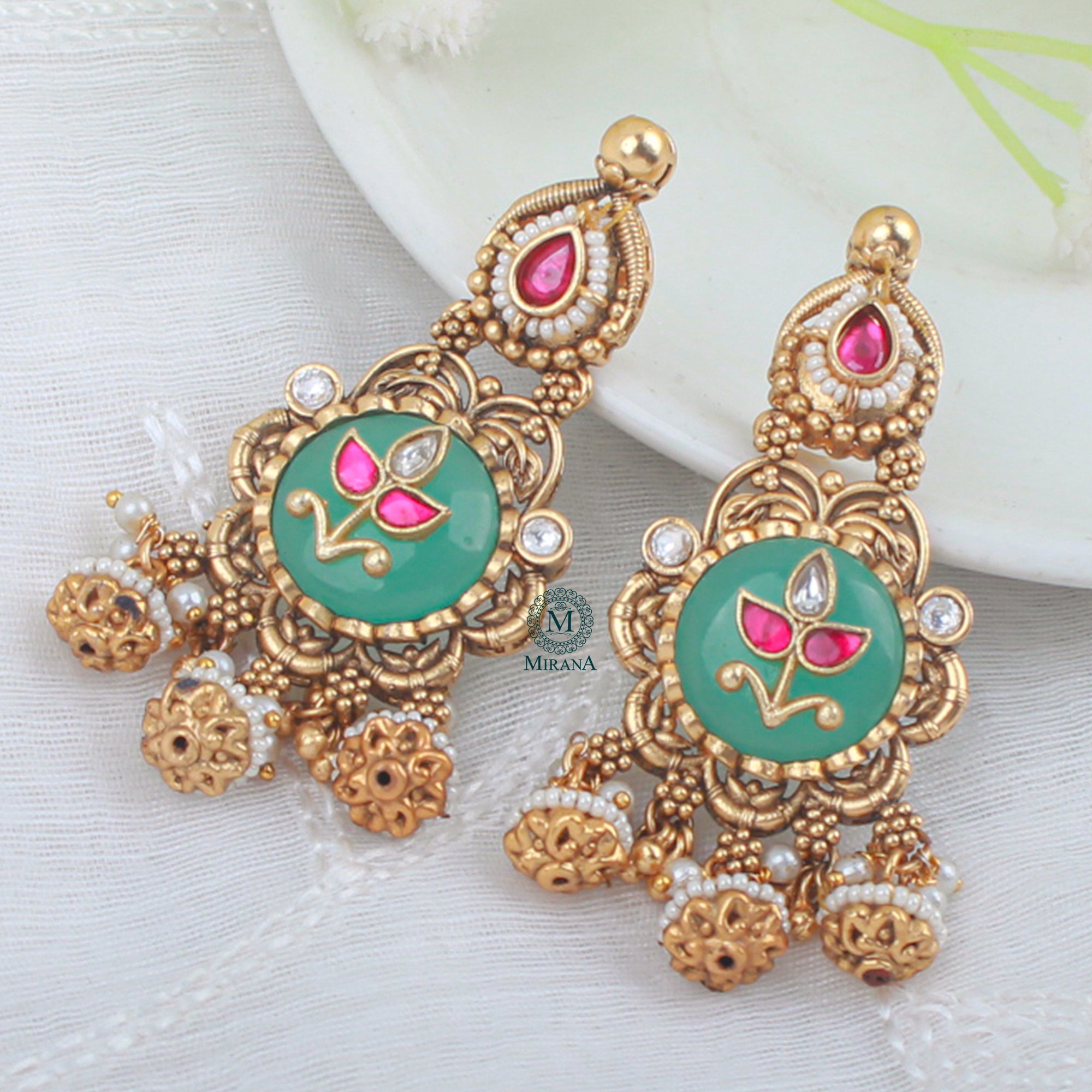 Vandini Antique Designer Earrings