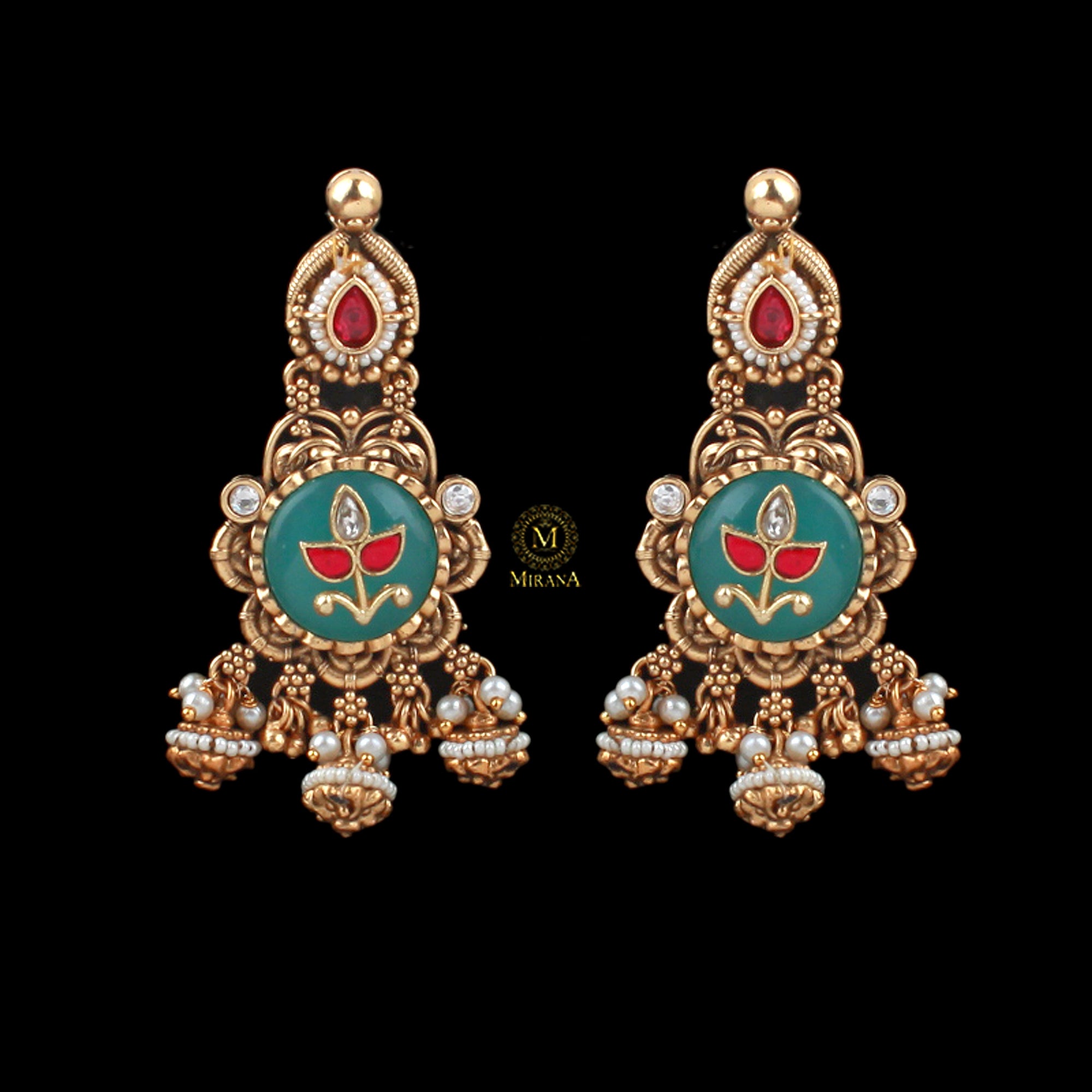Vandini Antique Designer Earrings