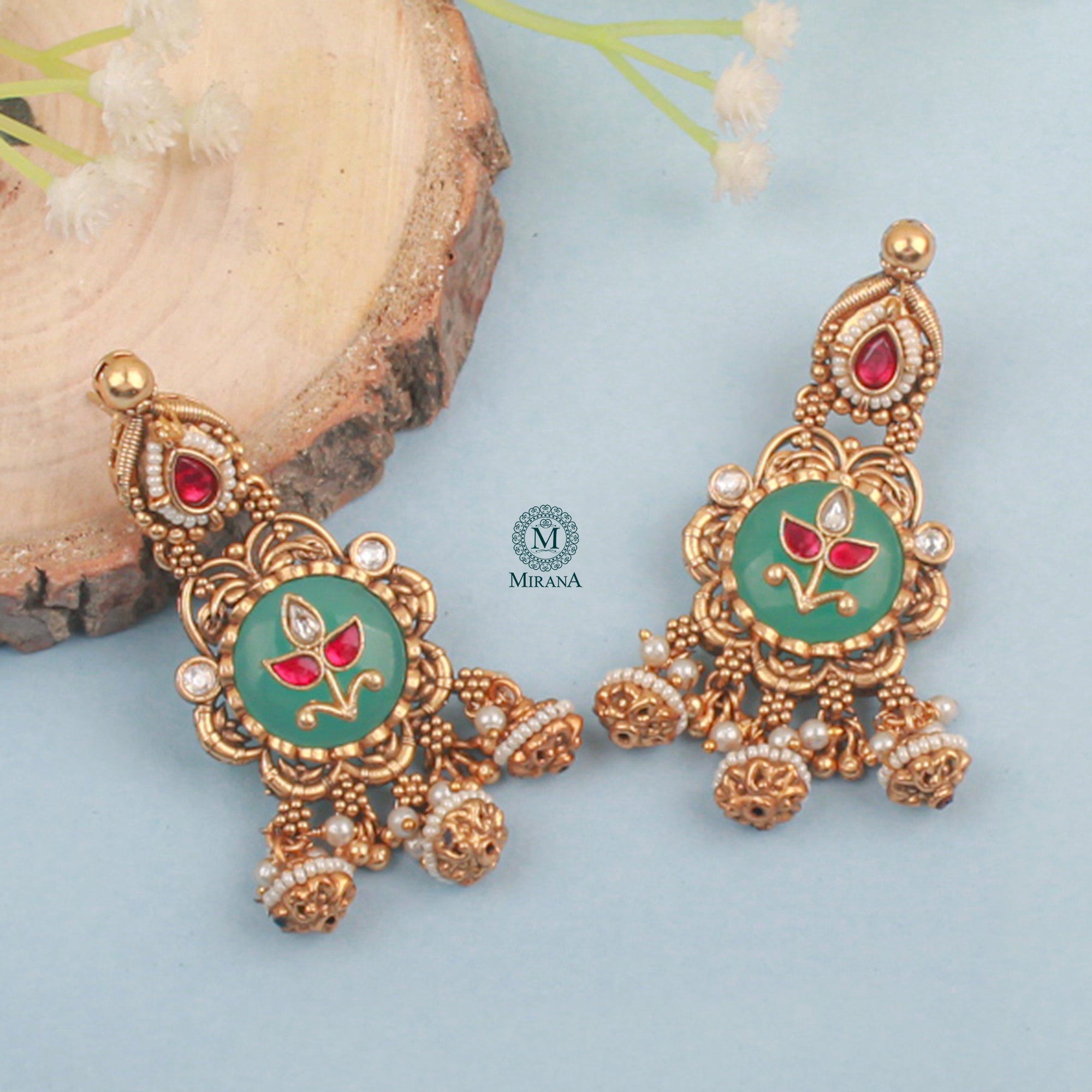 Vandini Antique Designer Earrings