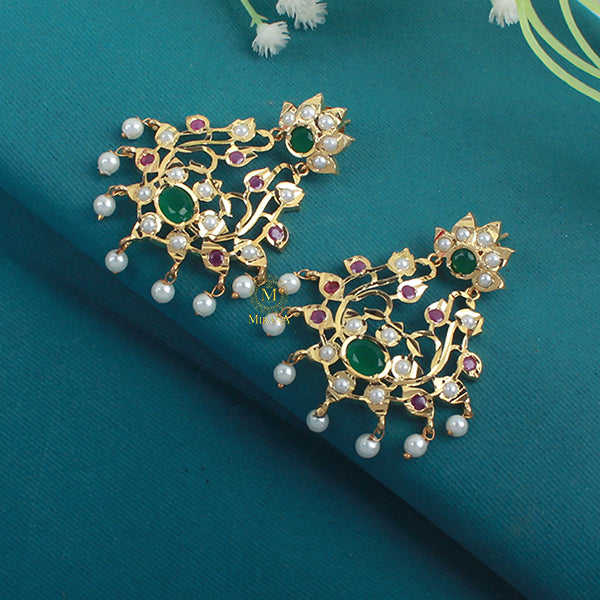 Meghna Jadau Designer Earrings