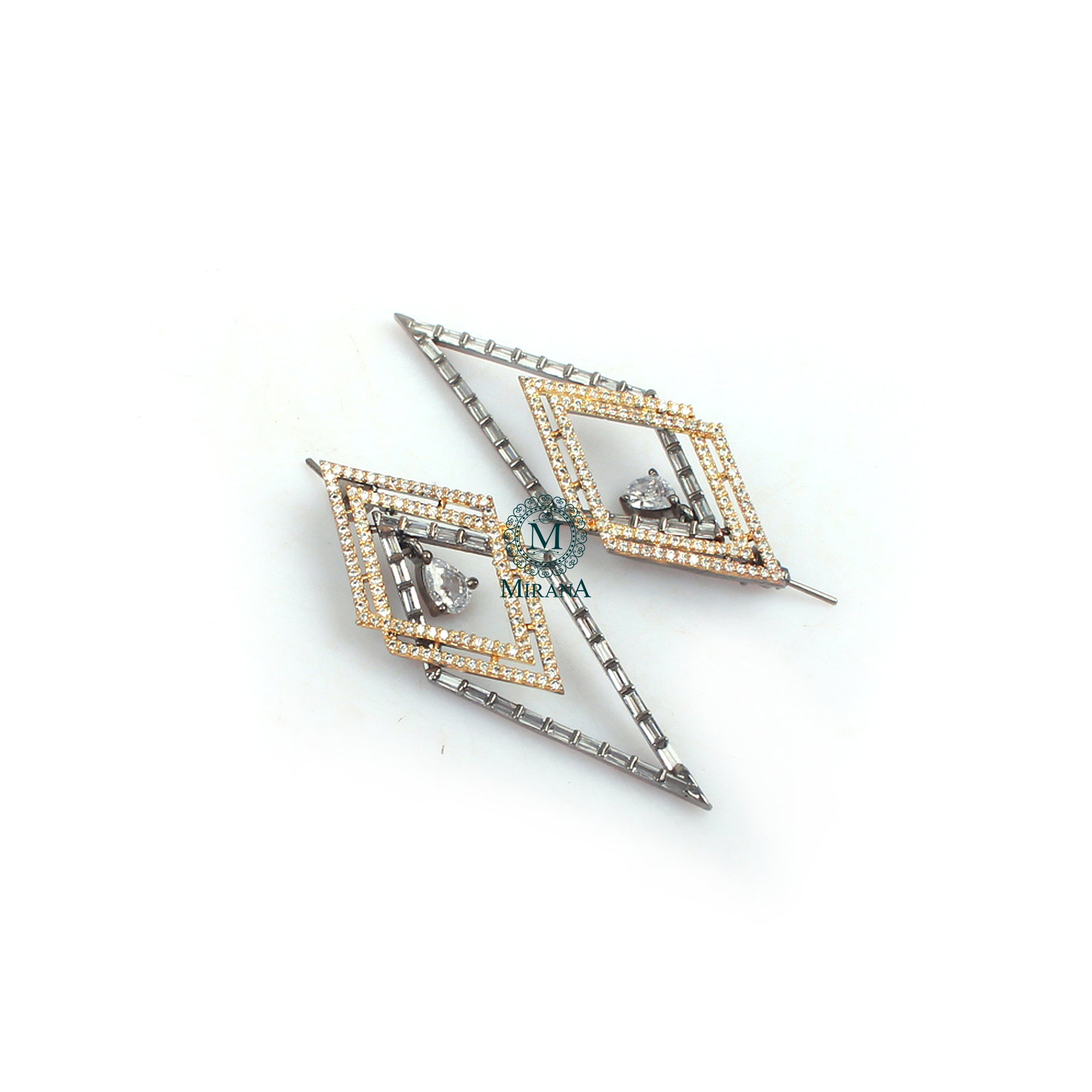 Mila CZ Designer Earrings