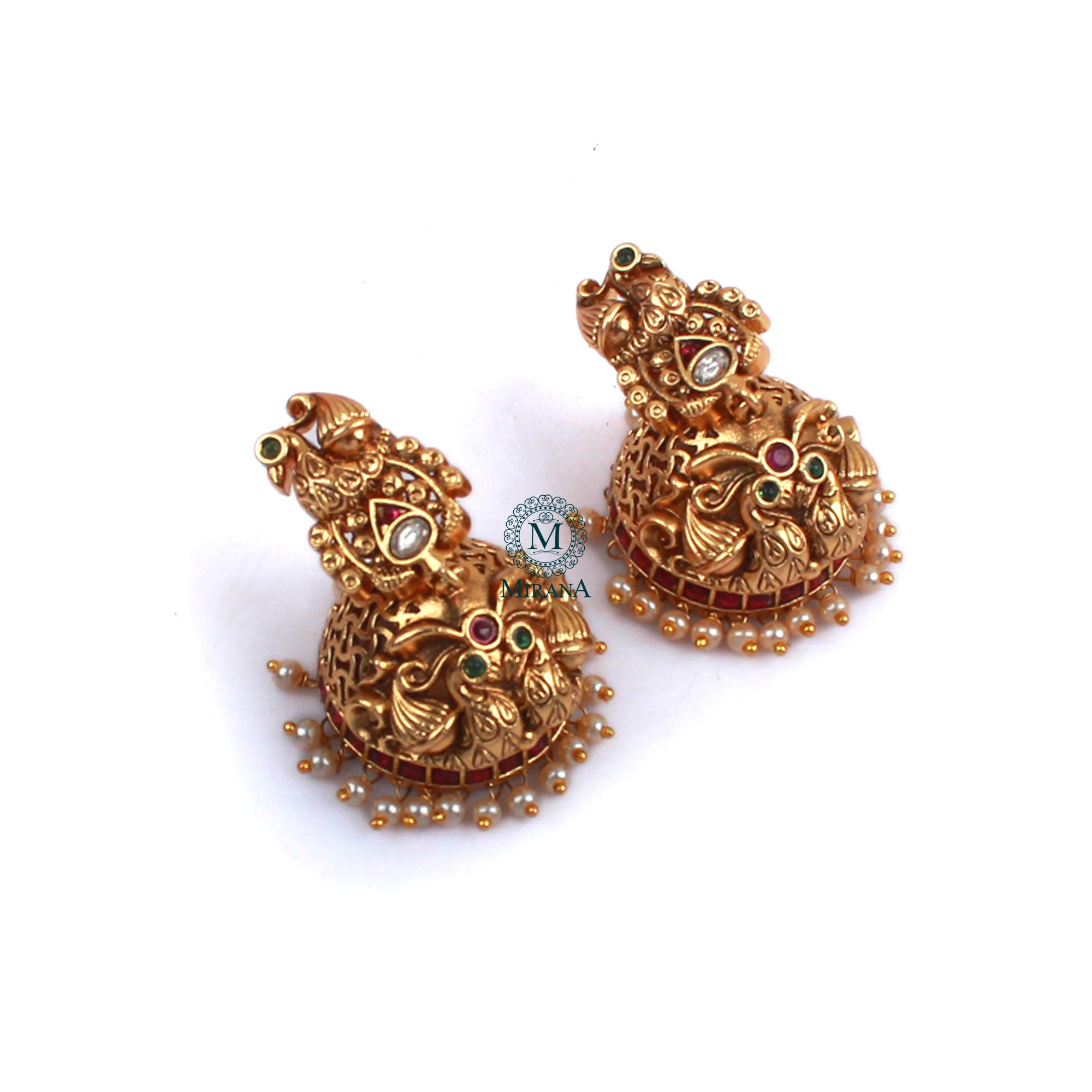 Yukti Antique Designer Jhumkas