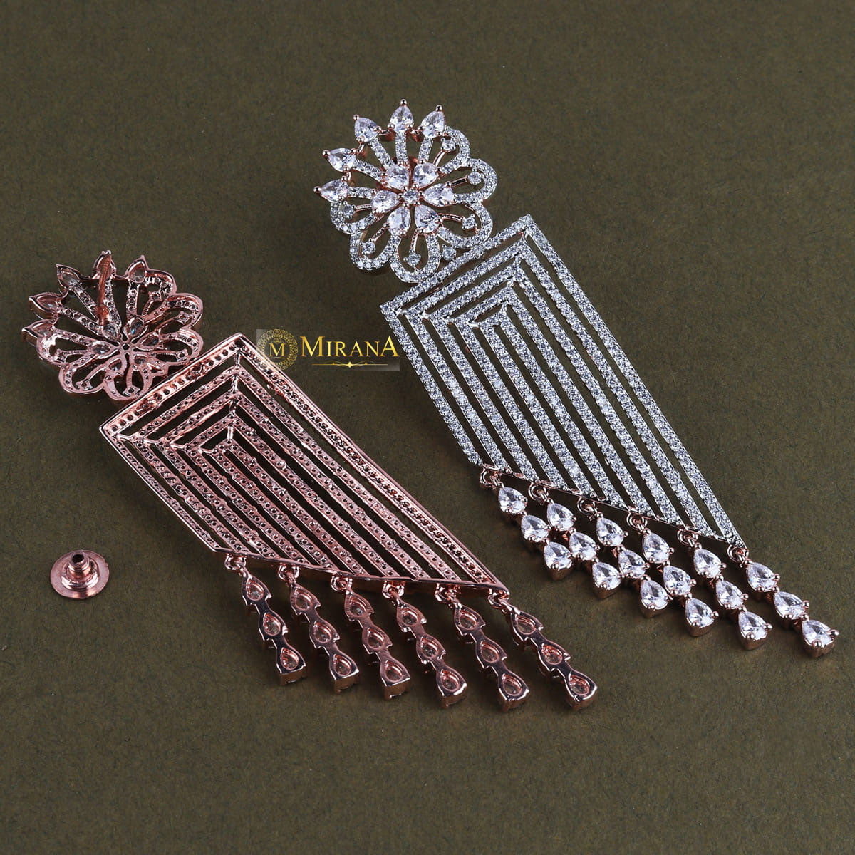 Geometric Cocktail Earrings