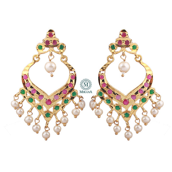 Ridhi Jadau Designer Earrings