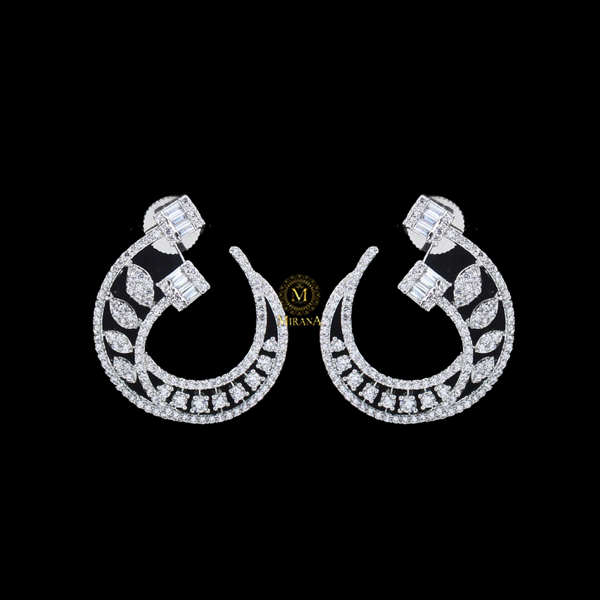 Trily CZ Designer Earrings