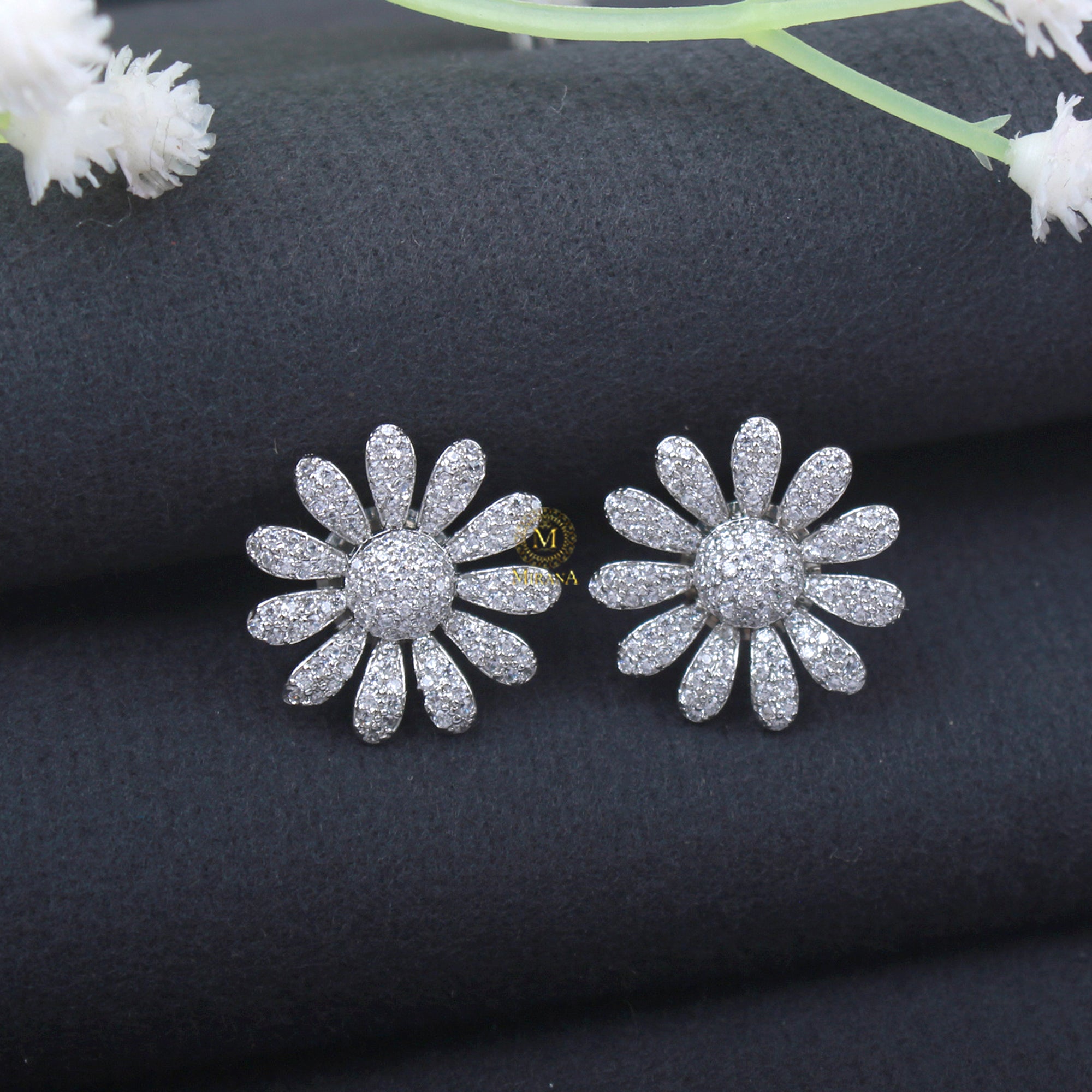 Lia CZ Designer Studs