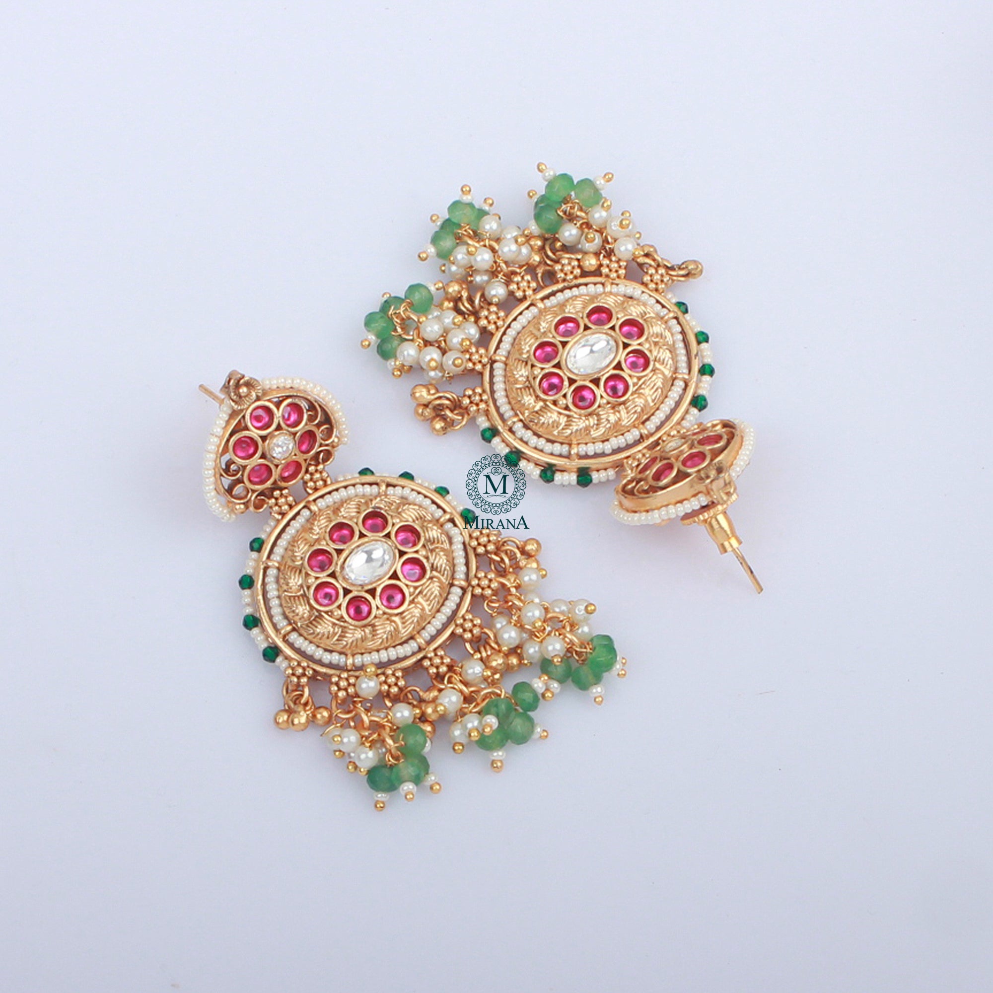 Ramita Pearl Antique Designer Earrings