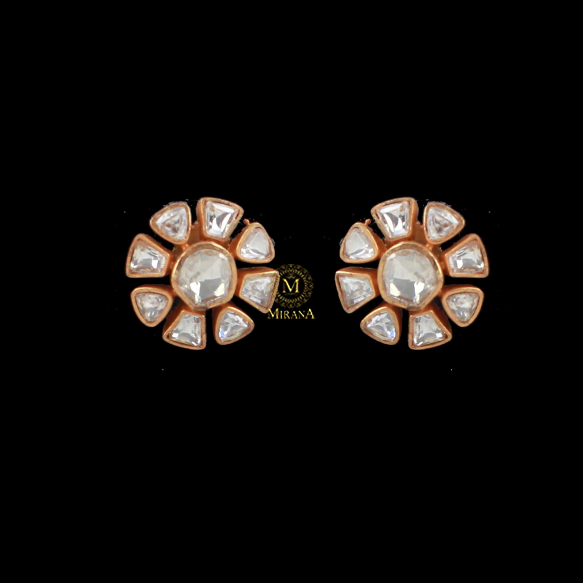 Suri Moissanite Designer Studs