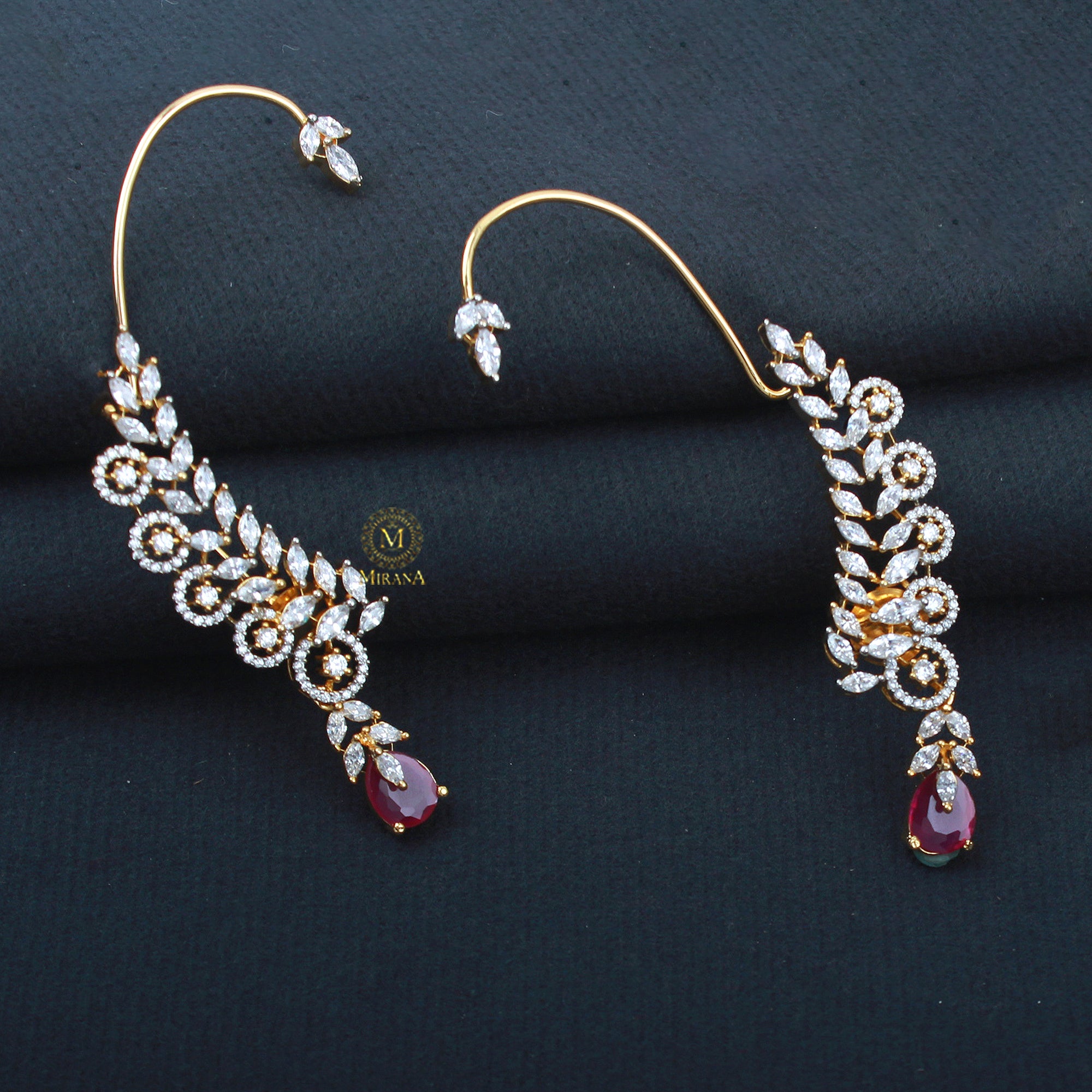 Shanaya CZ Designer Earcuffs