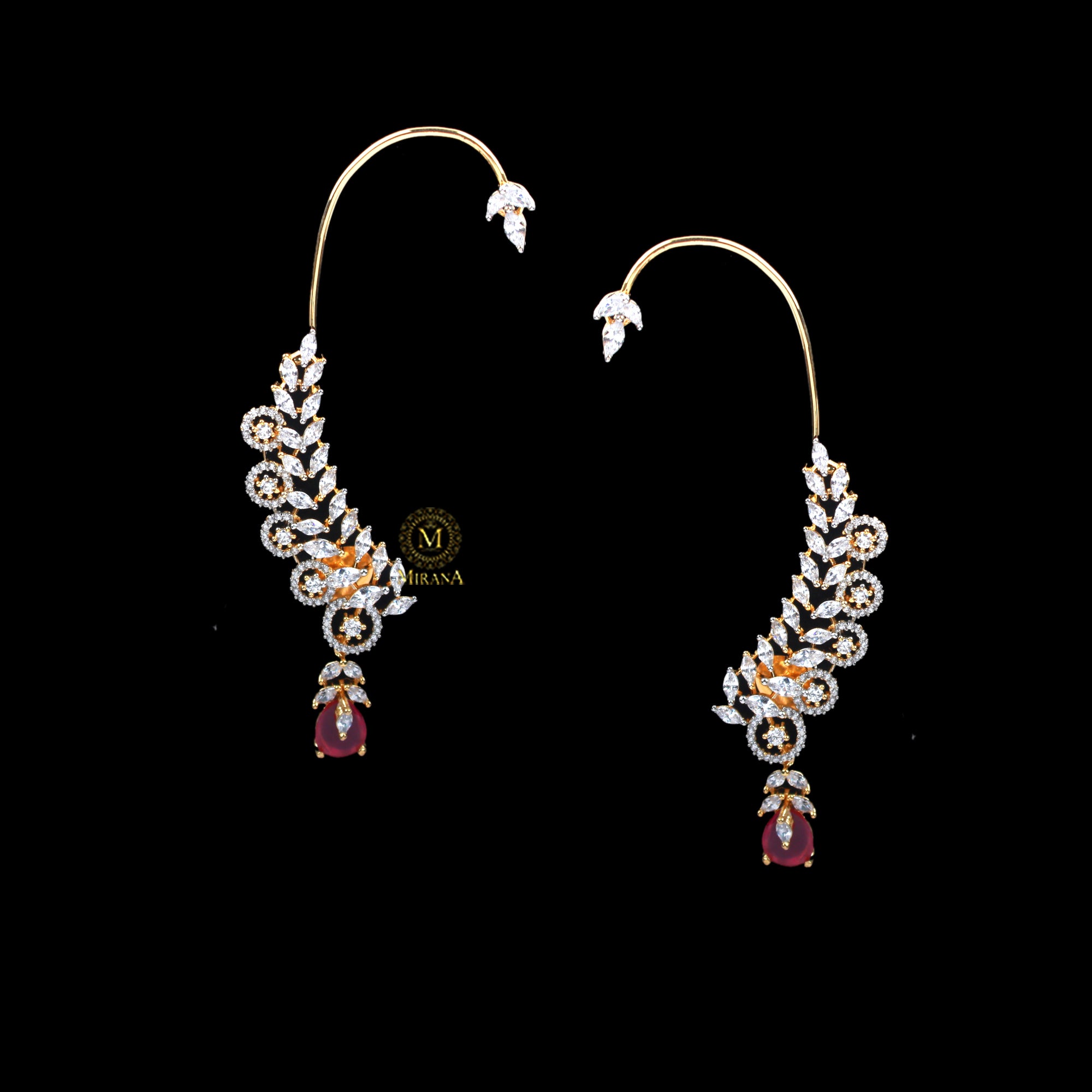 Shanaya CZ Designer Earcuffs