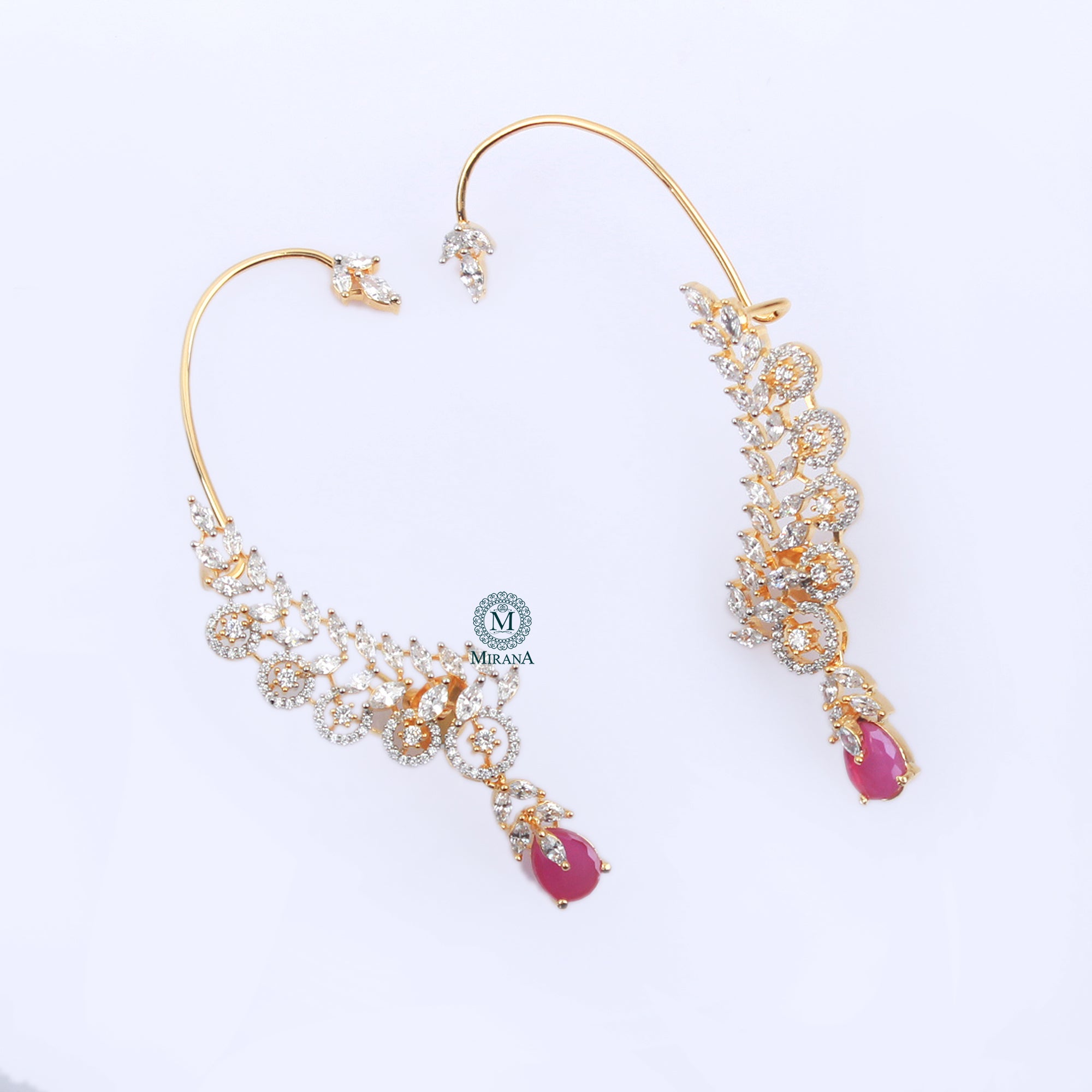 Shanaya CZ Designer Earcuffs