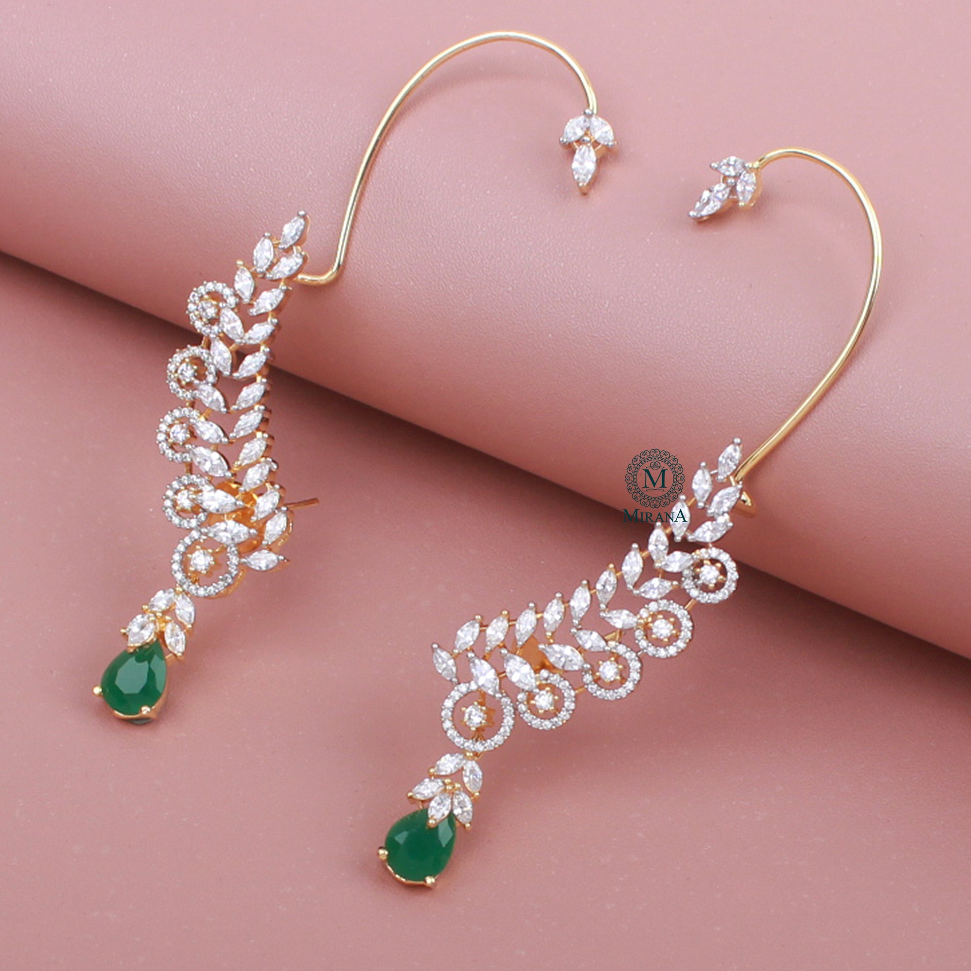 Shanaya CZ Designer Earcuffs