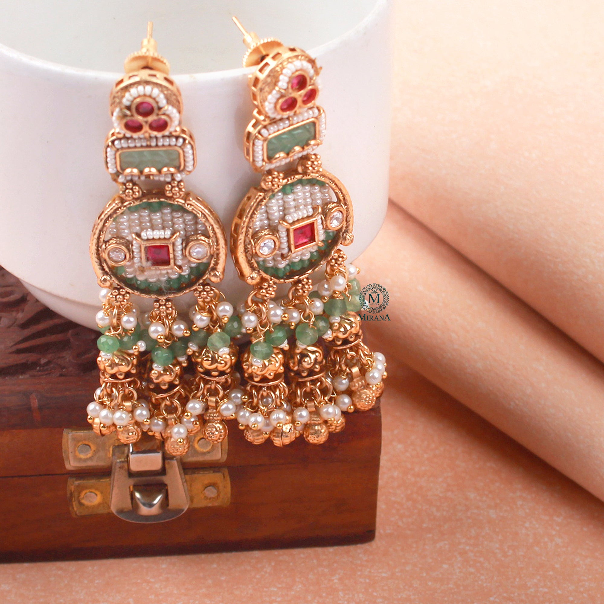 Suryashi Antique Designer Earrings