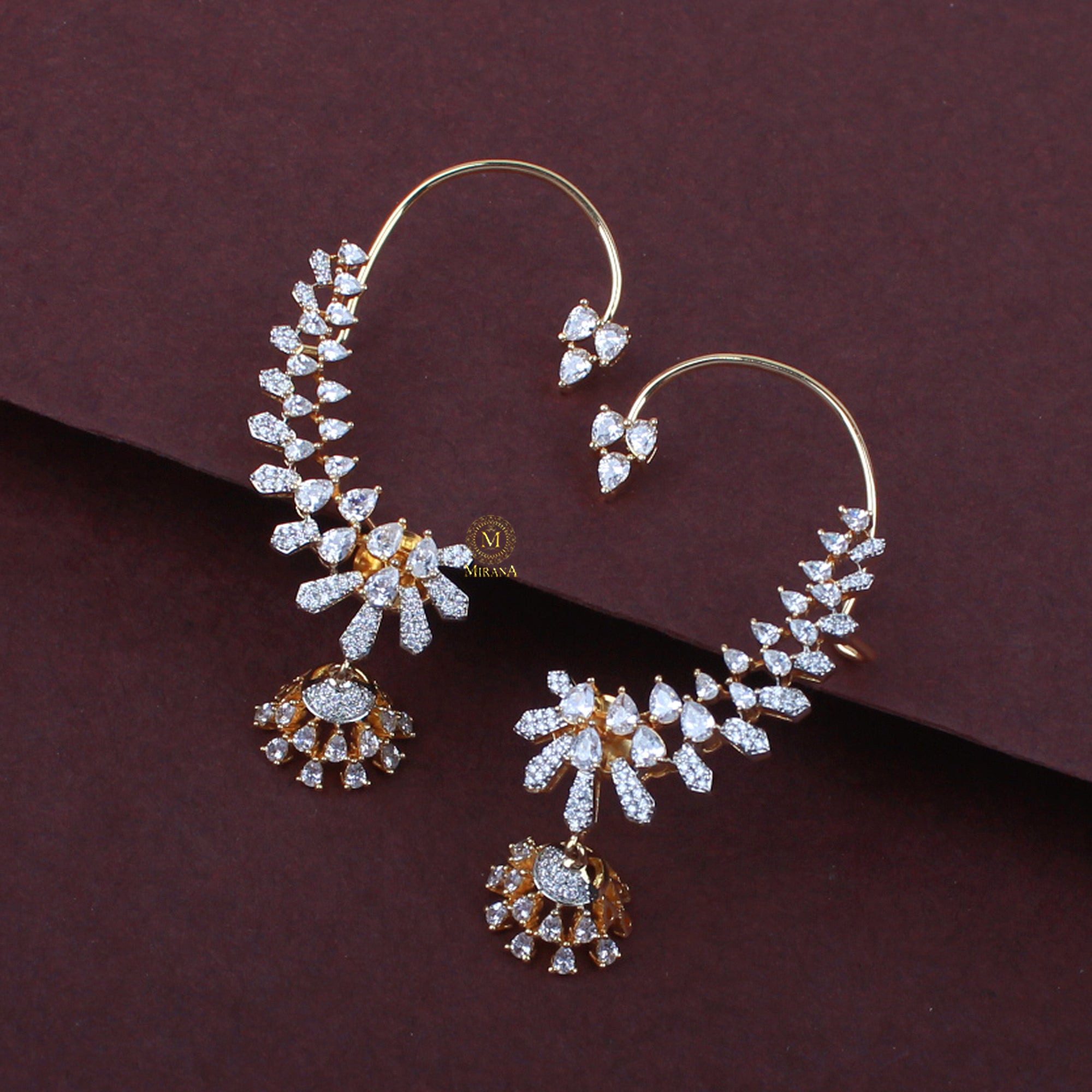 Naomi CZ Designer Earcuffs