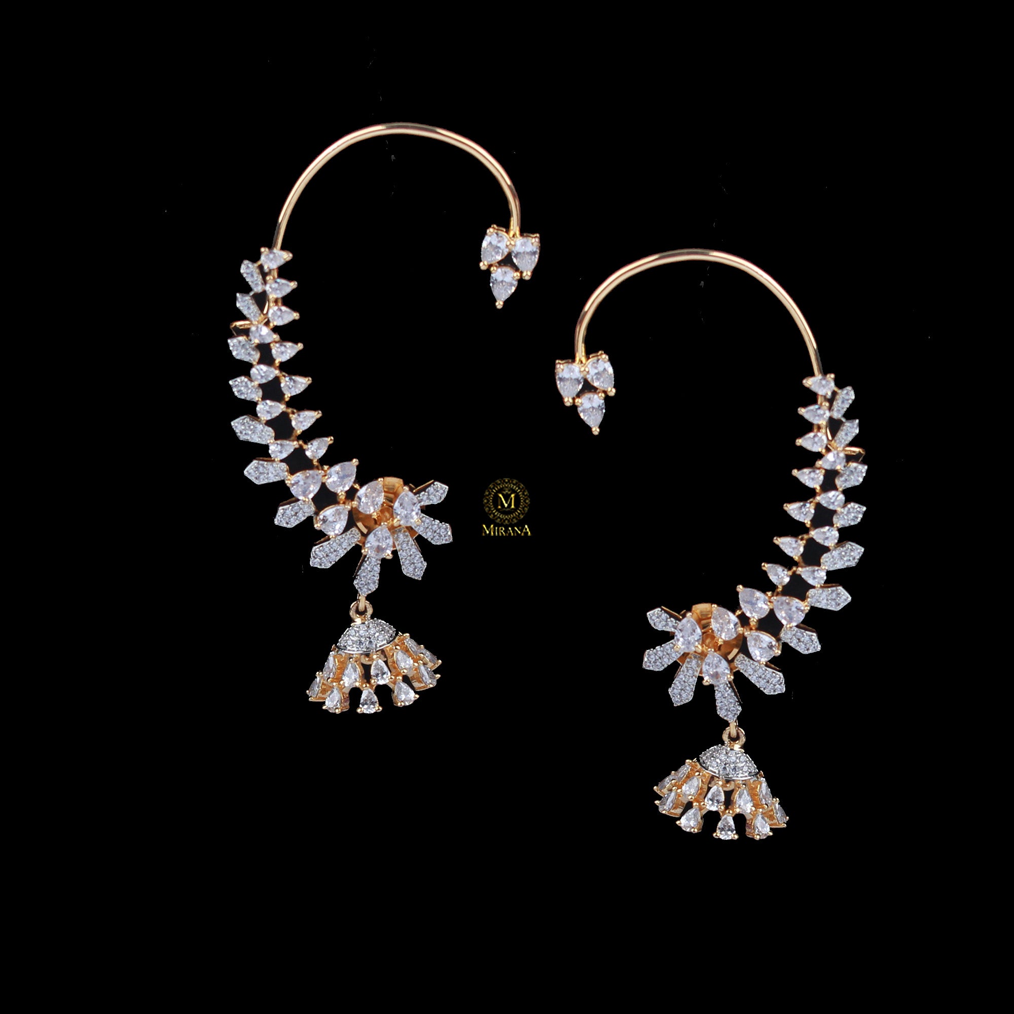Naomi CZ Designer Earcuffs