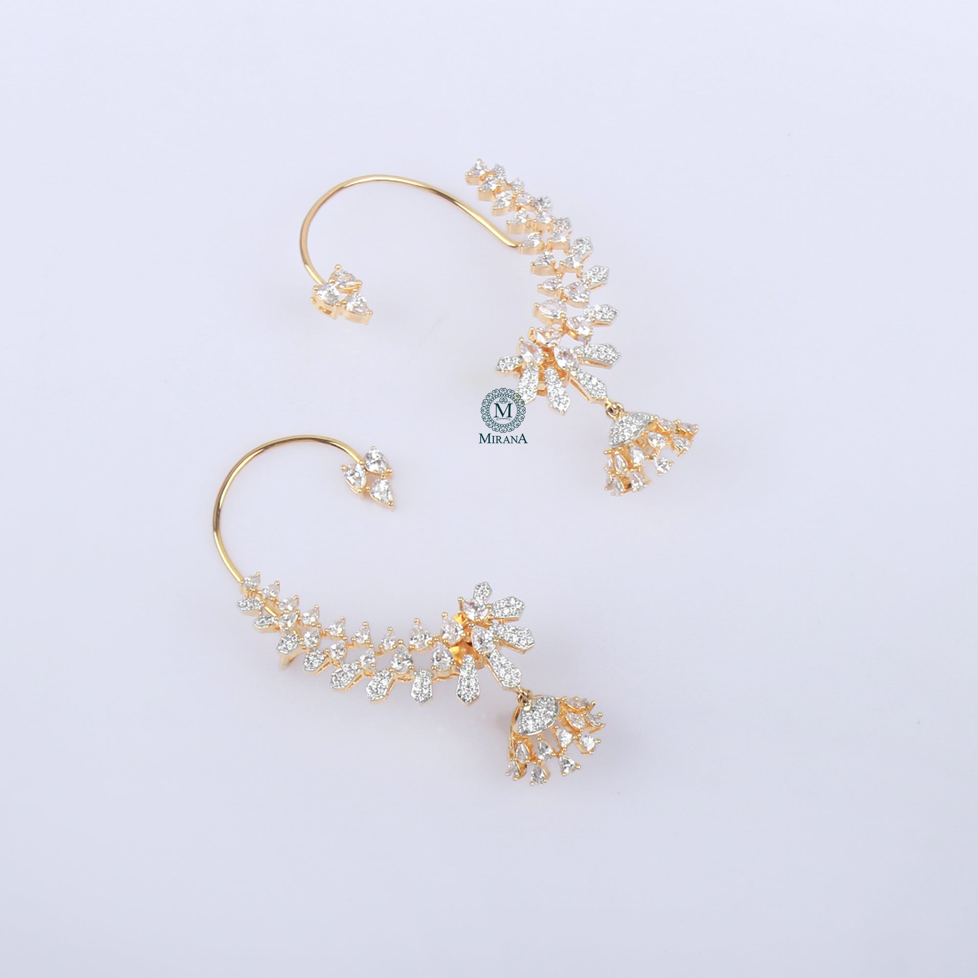 Naomi CZ Designer Earcuffs