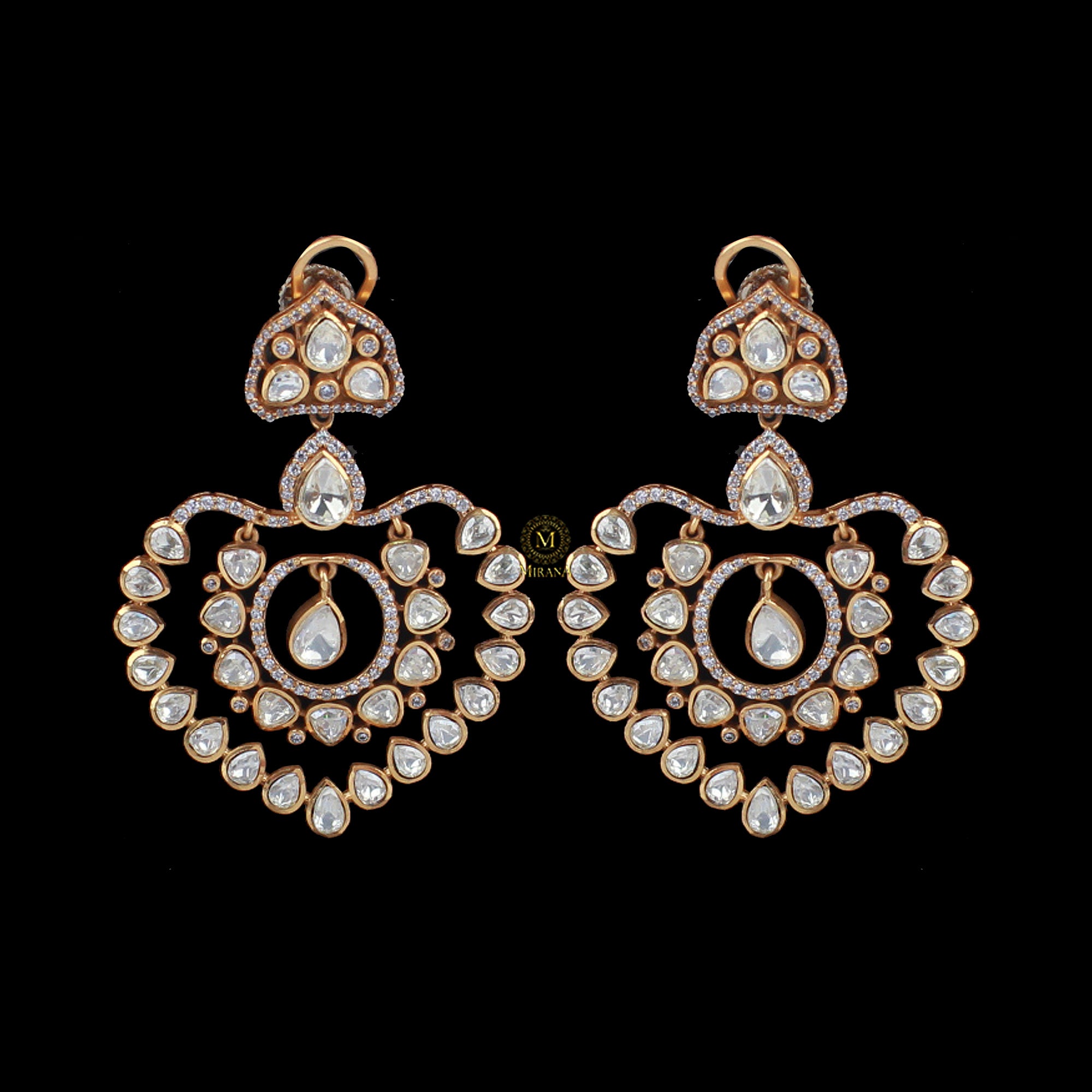 Ritashi Moissanite Designer Earrings