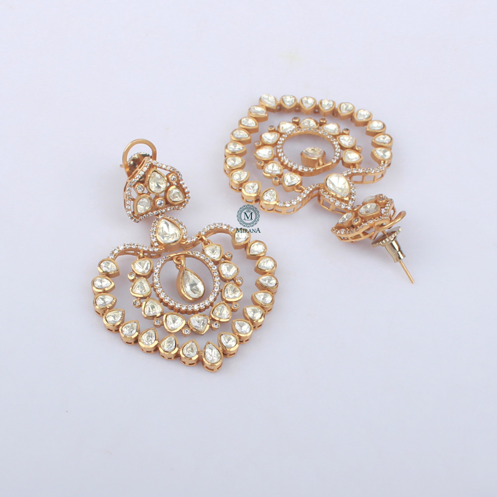 Ritashi Moissanite Designer Earrings
