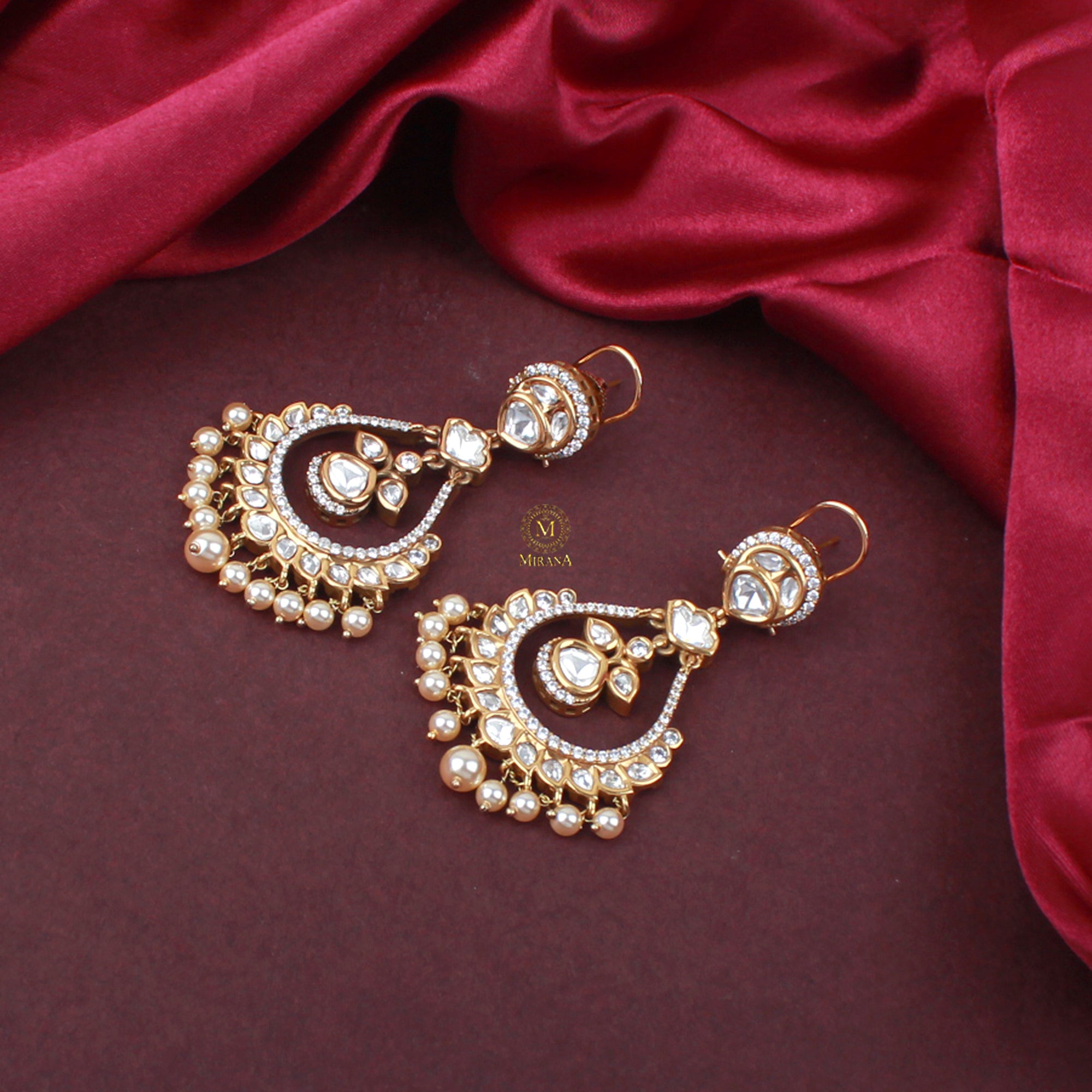 Nitya Pearl Designer Earrings