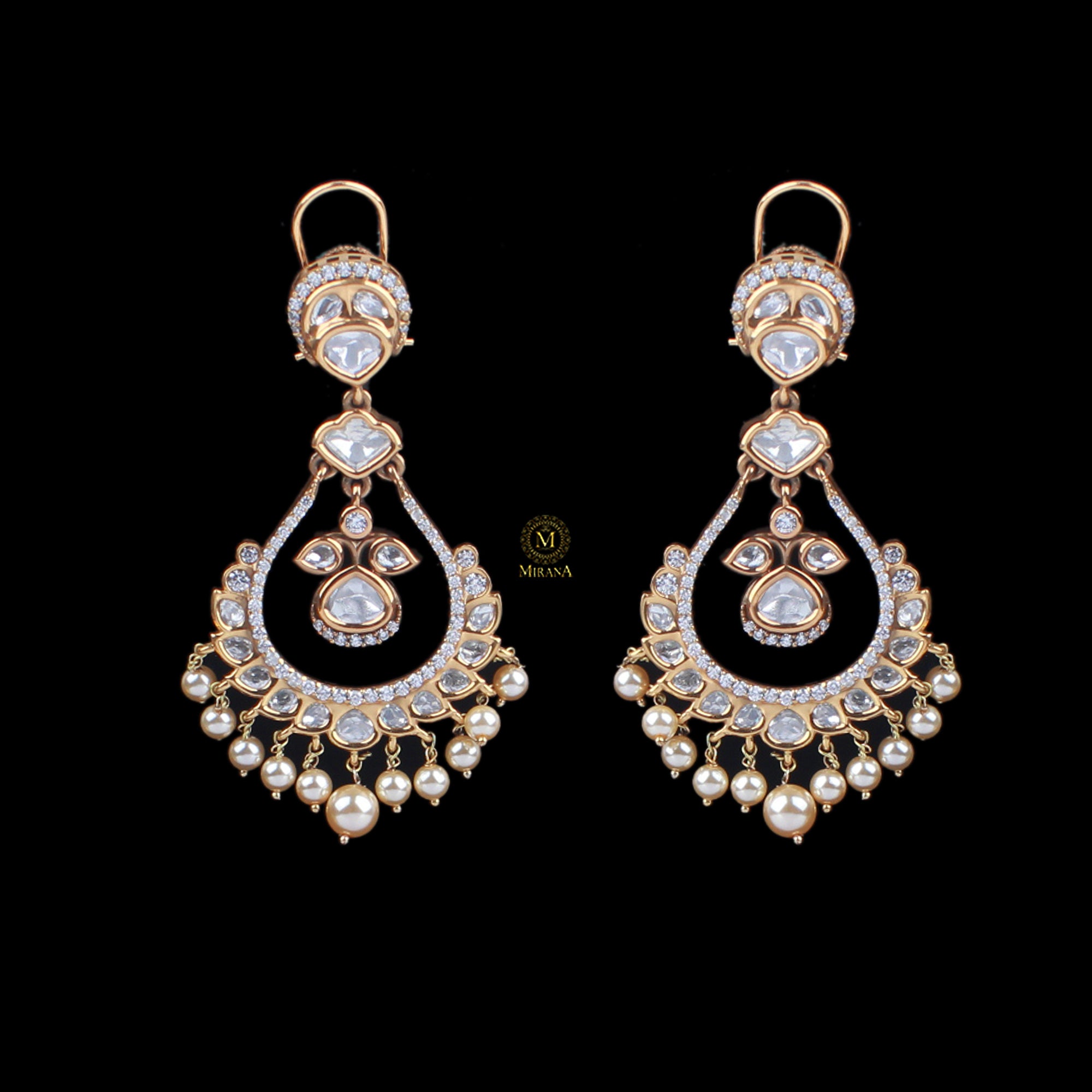 Nitya Pearl Designer Earrings