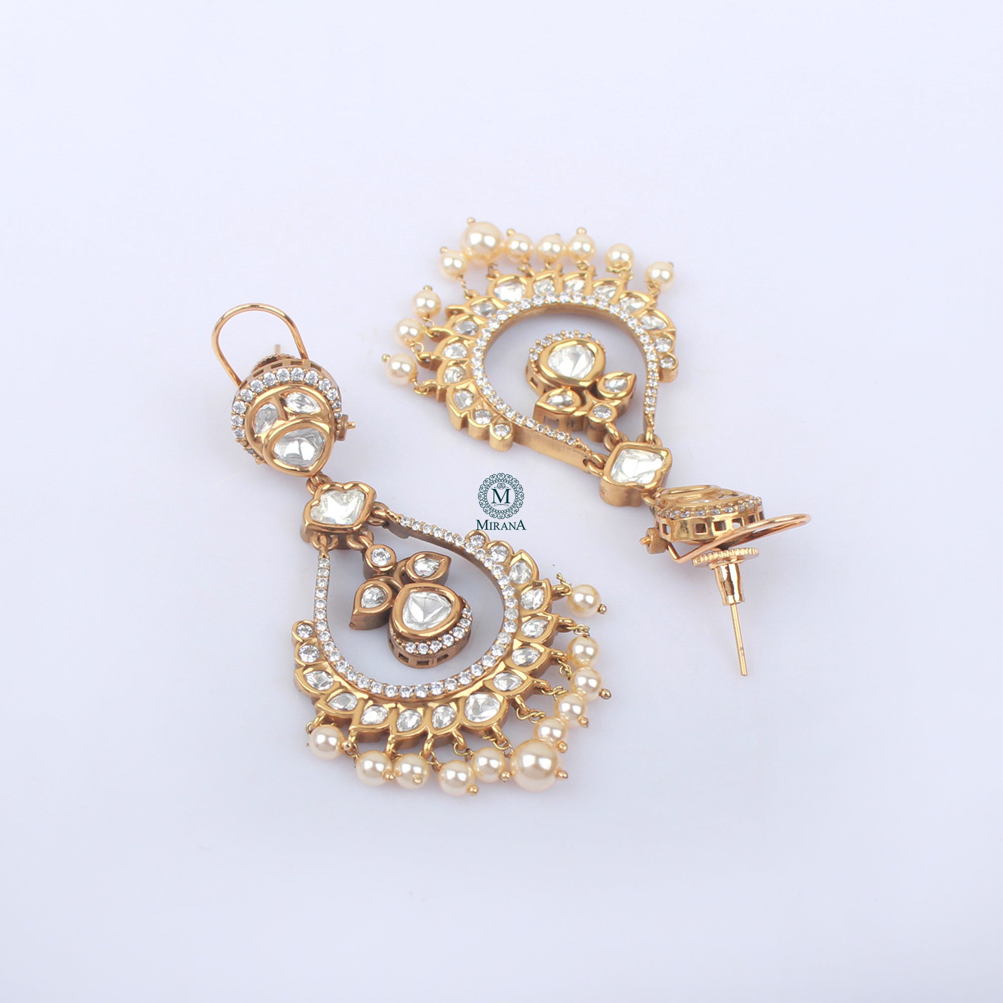 Nitya Pearl Designer Earrings