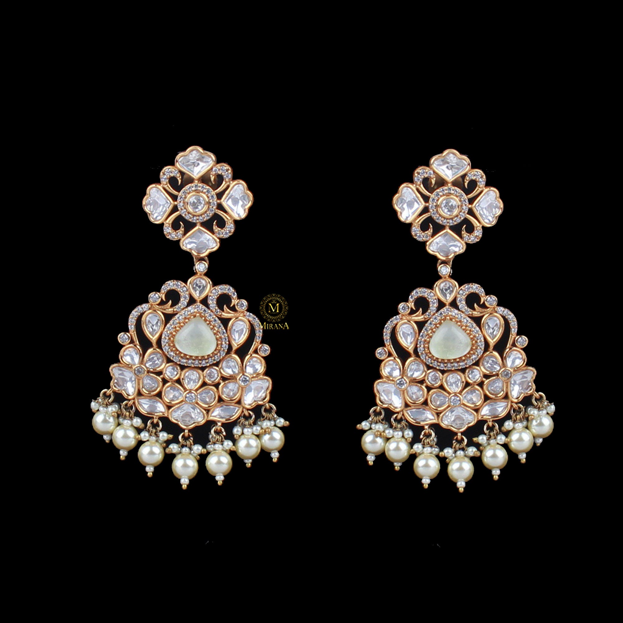 Nihita Polki Designer Earrings