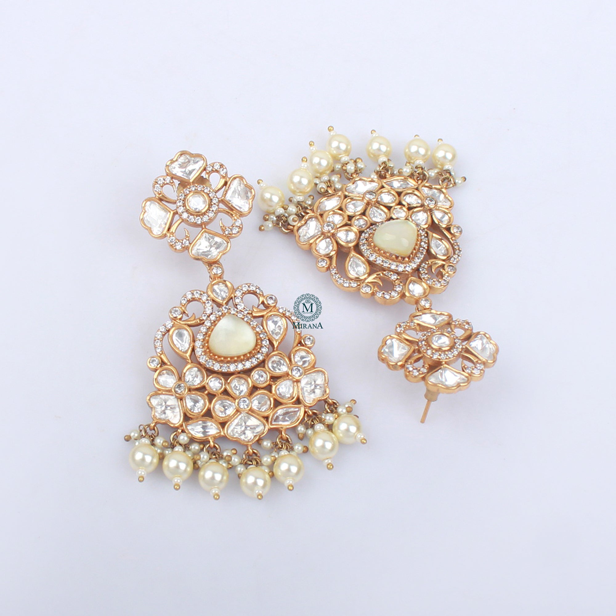 Nihita Polki Designer Earrings