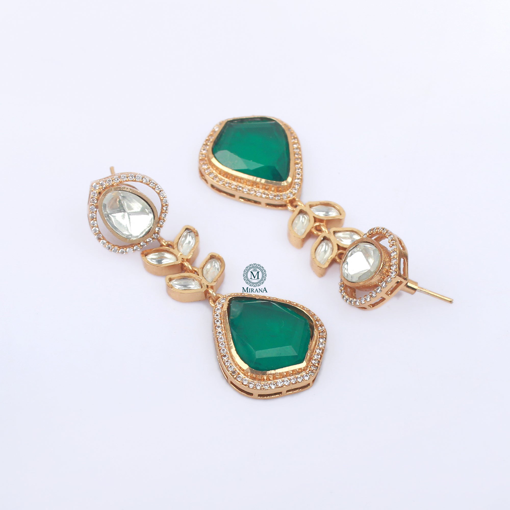 Rahi Moissanite Designer Earrings