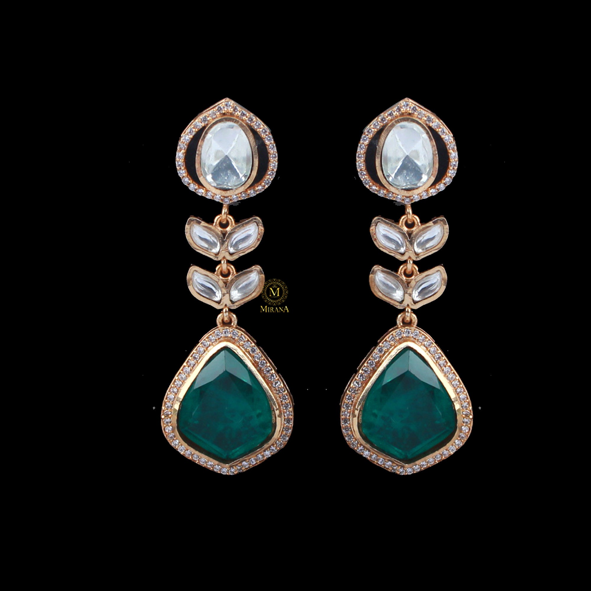 Rahi Moissanite Designer Earrings