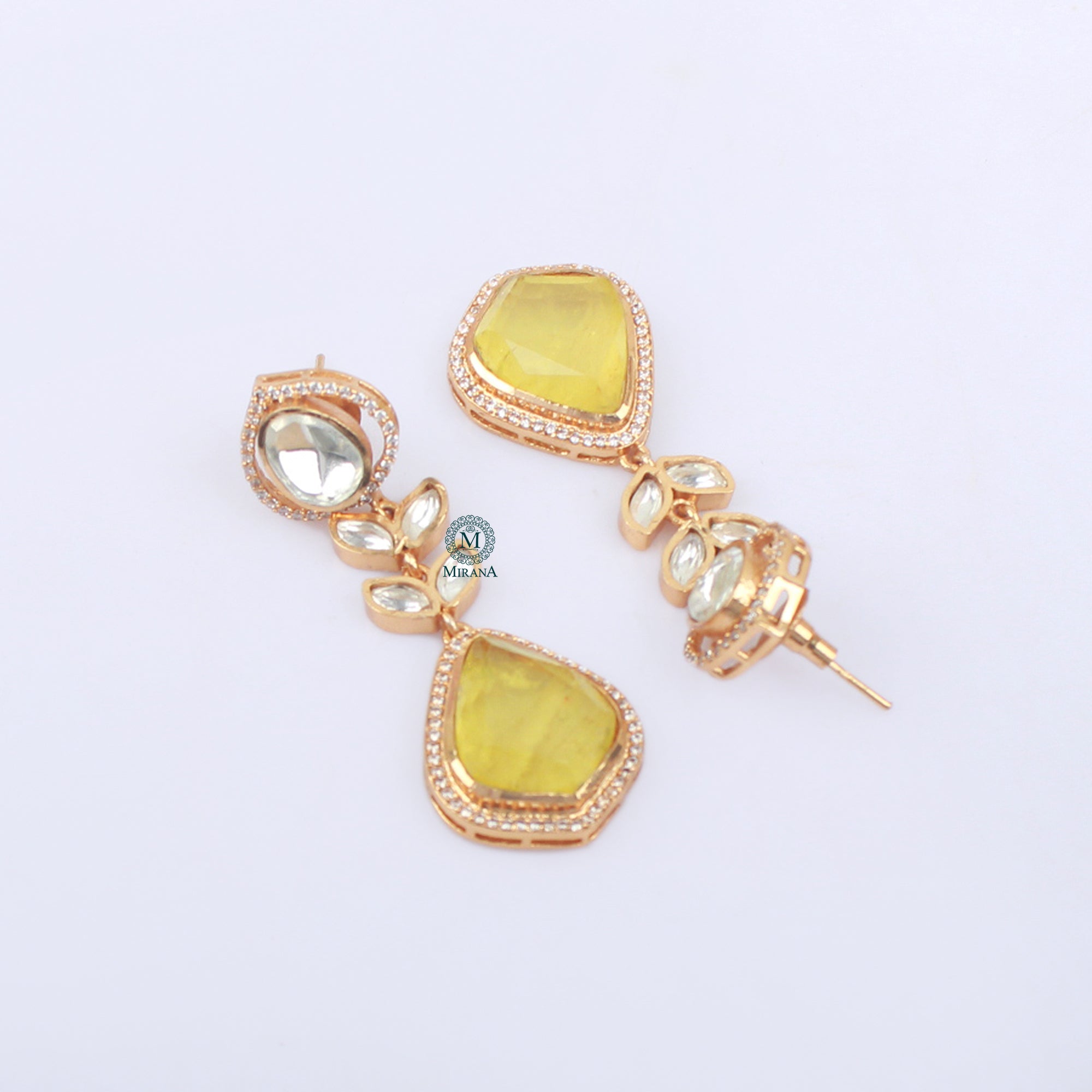 Rahi Moissanite Designer Earrings