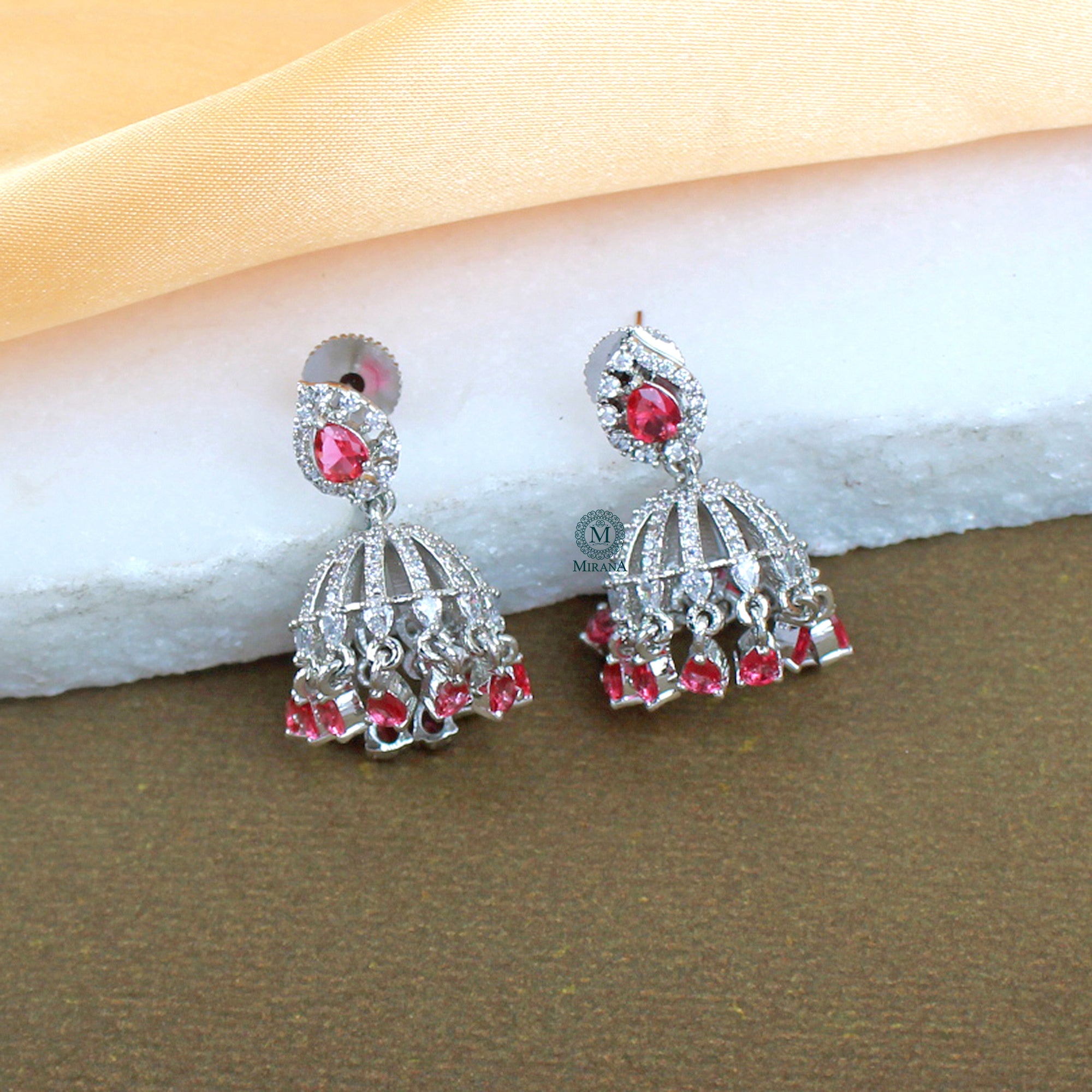 Simi Designer Jhumkas
