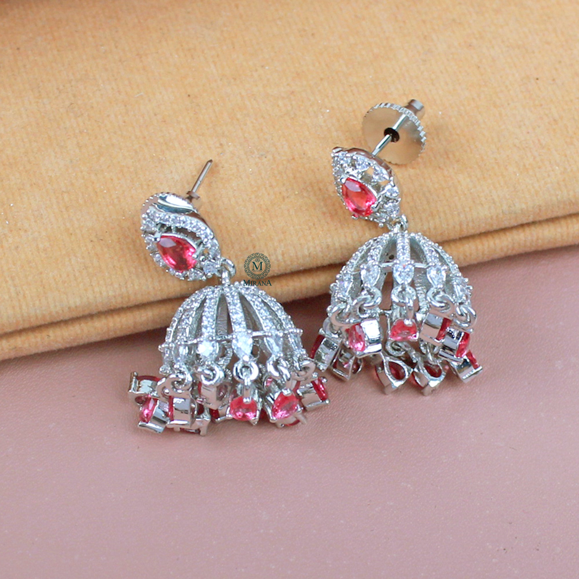 Simi Designer Jhumkas