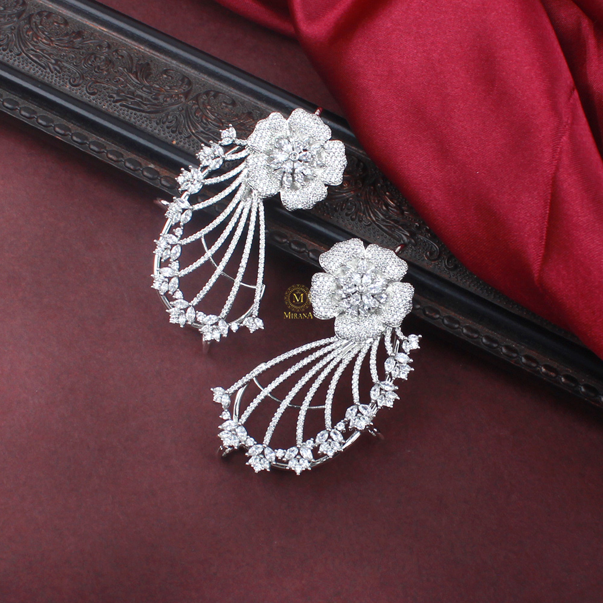 Livia CZ Designer Earcuffs