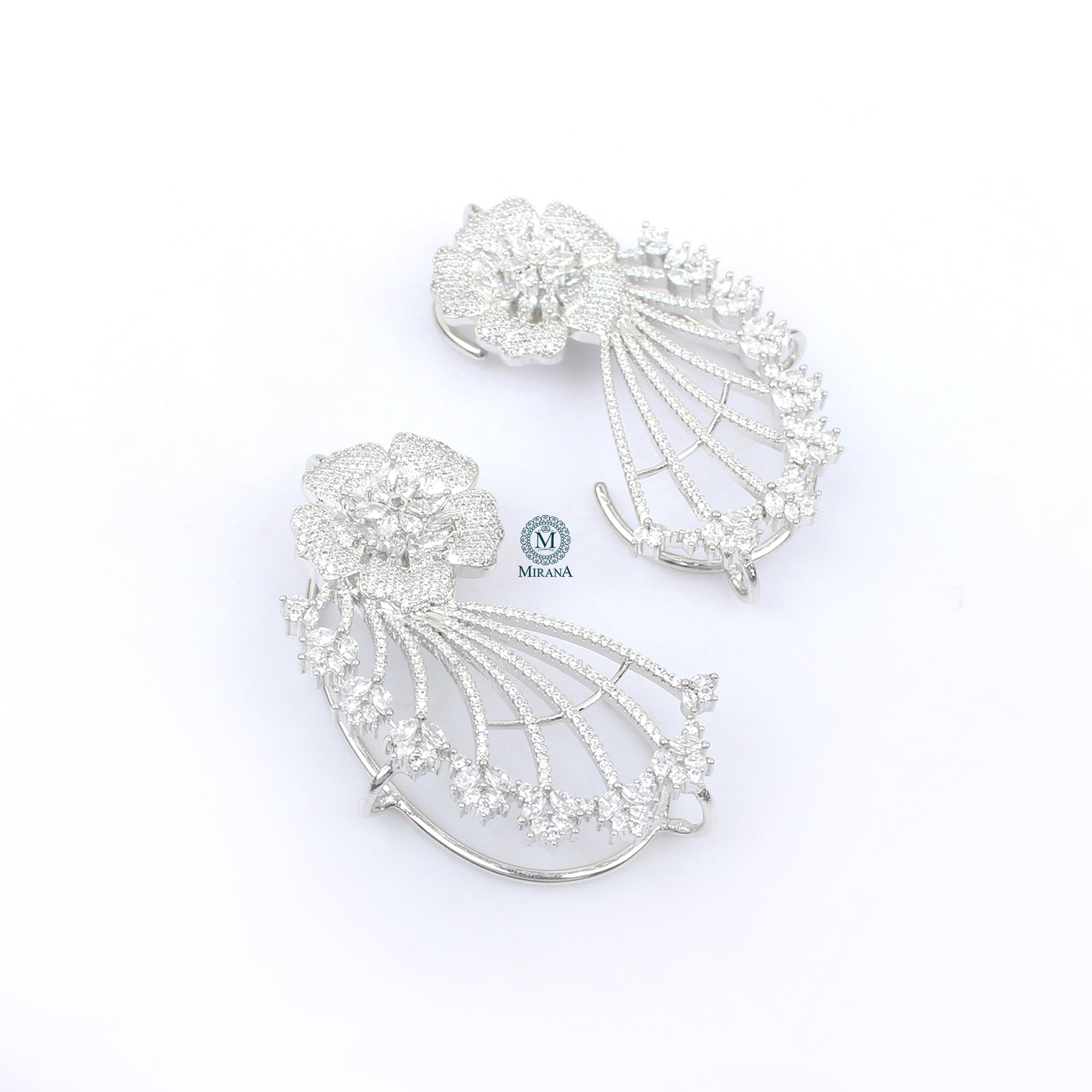 Livia CZ Designer Earcuffs