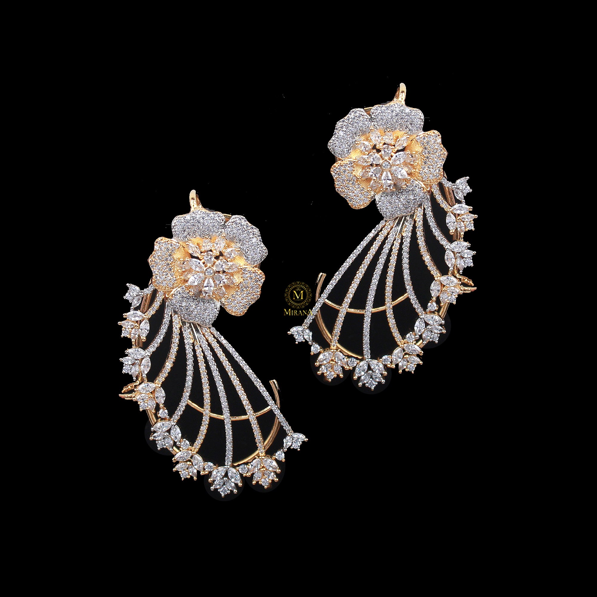 Livia CZ Designer Earcuffs